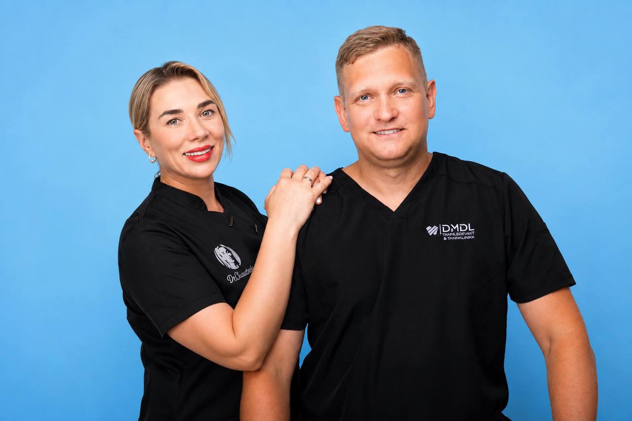 Tannlege Dmitrij Chaustovic ved DMDL Tannklinikk og Tannlegevakt i Kristiansand, Agder